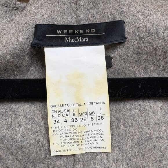 MaxMara Weekend Wool Dress Women’s 4 Color Gray/Taupe - Picture 6 of 9